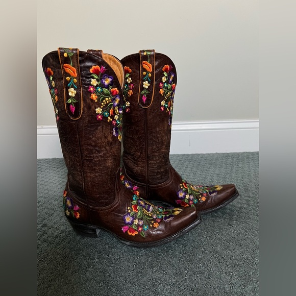 Old Gringo 8.5 B Sora Floral Western Cowboy Cowgirl Boots Valentines Gift - Picture 5 of 10